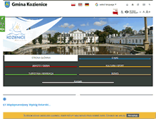 Tablet Screenshot of kozienice.pl