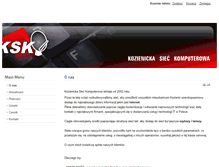 Tablet Screenshot of kozienice.net.pl